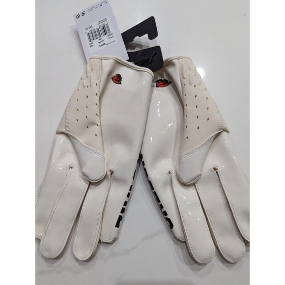 Nike Vapor Jet Oregon State Beavers NCAA Football Gloves Rare DX6901-138 Sz 3XL - Picture 2 of 6